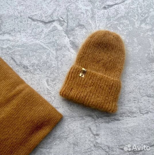 Шапка с отворотом