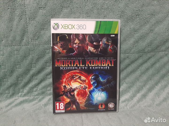 Mortal Kombat на xbox 360