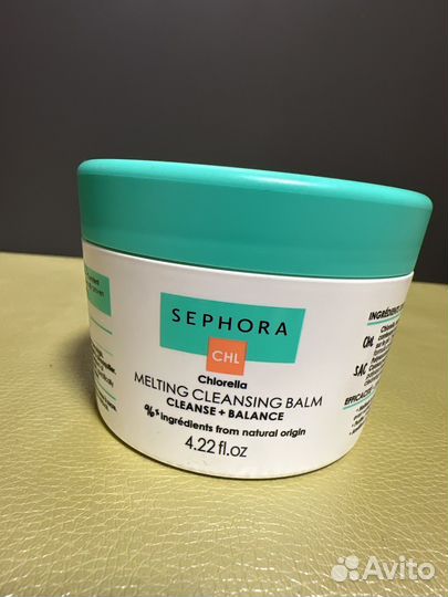 Sephora тающий очищающий бальзам для лица