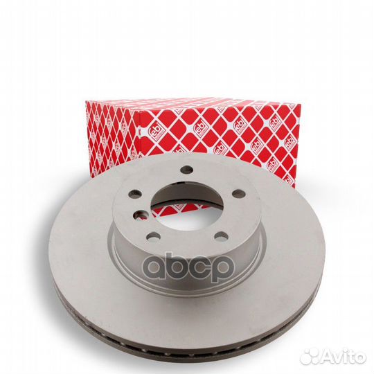 Тормозной диск пер.вент.312x24 5 отв. 30541 Febi