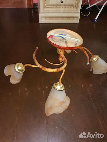 Люстра потолочная бу