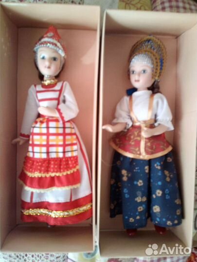 Куклы народов, проживающих в России