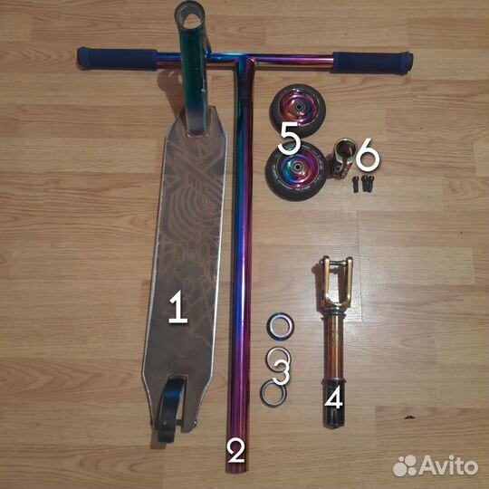 Запчасти для трюкового самоката Neo-chrome