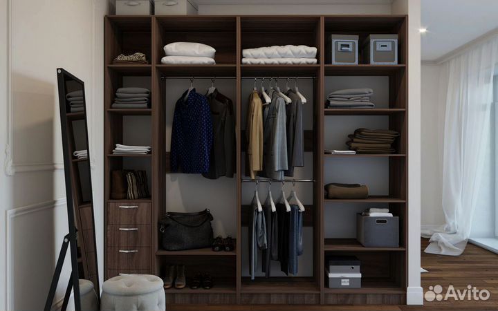 Гардеробная система (производство)