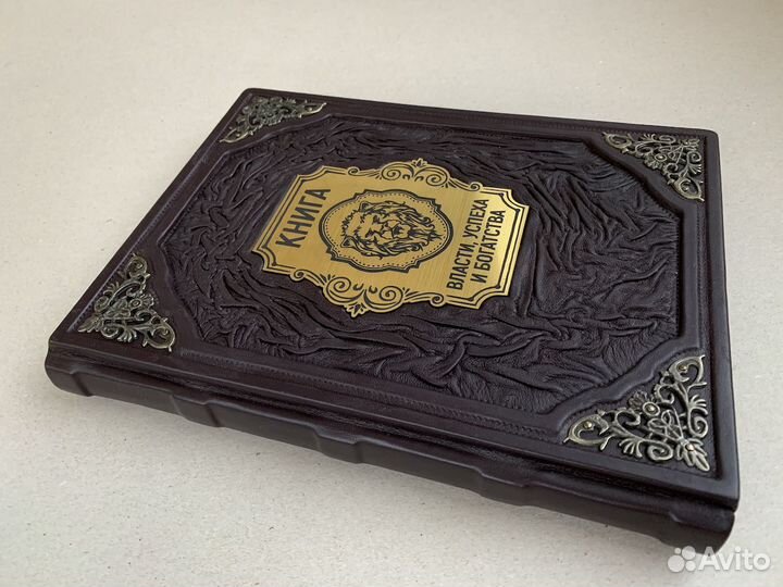 Книга богатства, власти и успеха (кожаная книга)