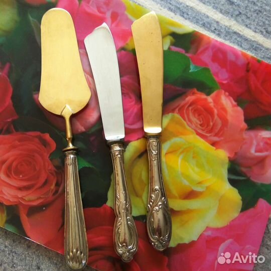 Лопата, ножи для торта. Италия, 30-е годы, 800 пр