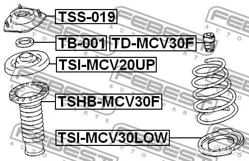 Отбойник переднего амортизатора