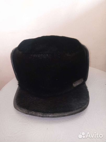 Меховая мужская кепка