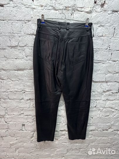 Брюки из натуральной кожи женские 44-46