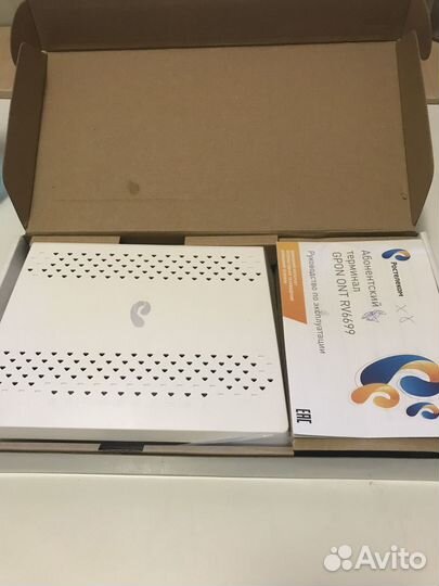 Оптический интернет терминал ростелеком