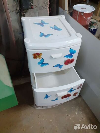 Комод пластиковый