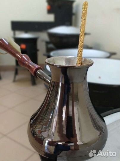 Турка для кофе медная