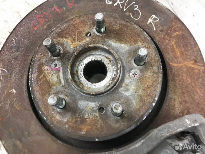 Кулак в сборе передний левый Honda Cr-V 3