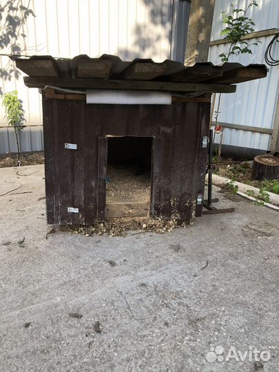 Будка для собаки утепленная