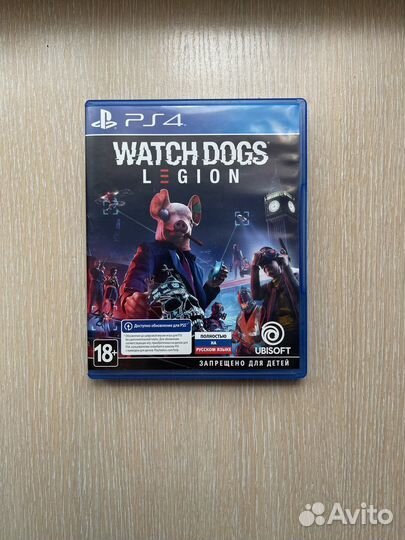 Watch dogs legion русская версия ps4