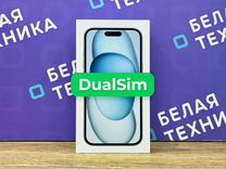 Смартфон Apple iPhone 15 128 Gb Blue DualSim