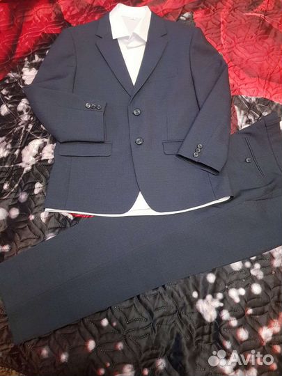 Школьный костюм для мальчика 140