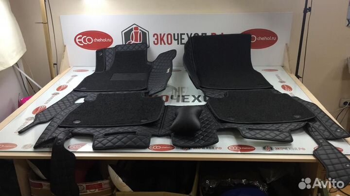 3D Коврики Haval Салон Багажник из Экокожи