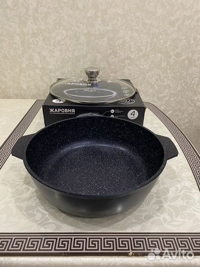 Новые сковороды и кастрюли Нева металл Sirius