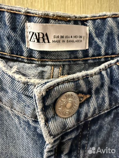 Джинсы zara 36 оригинал