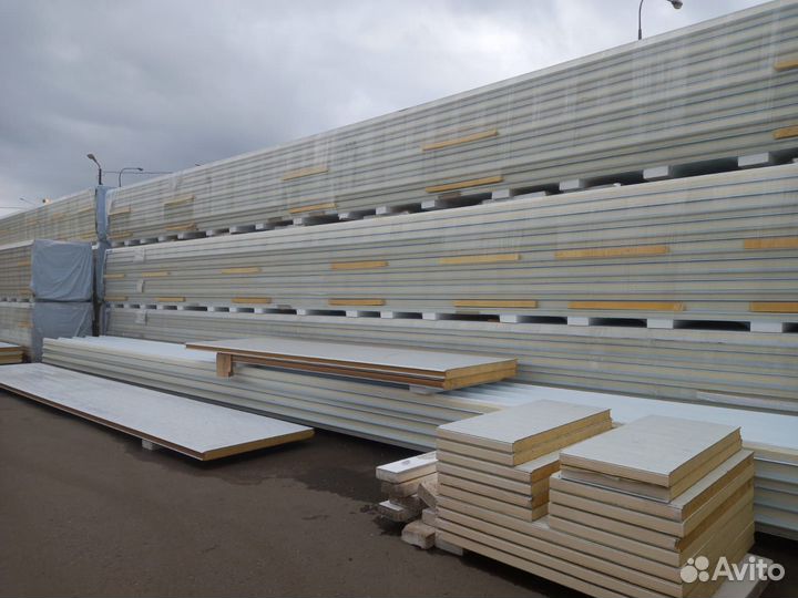 Сэндвич панели ппс