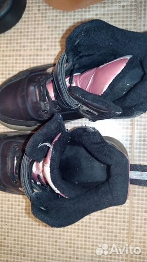 Ботинки демисезонные для девочки 37 на 35-36