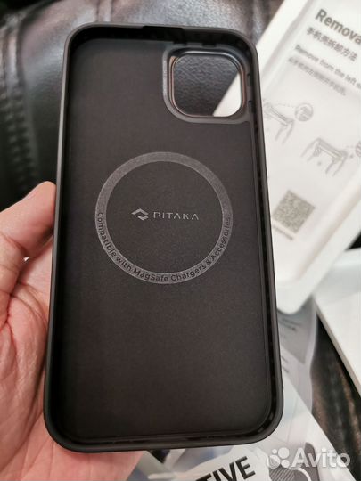 Усиленный чехол Pitaka iPhone 15 plus