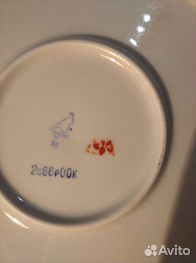 Тарелка Блюдо Дулево СССР