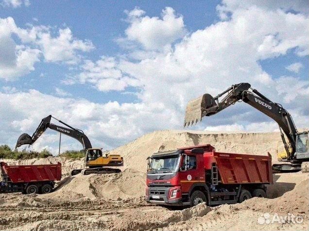 Песок карьерный мелкозернистый