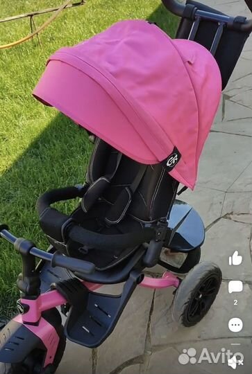 Велосипед коляска новый