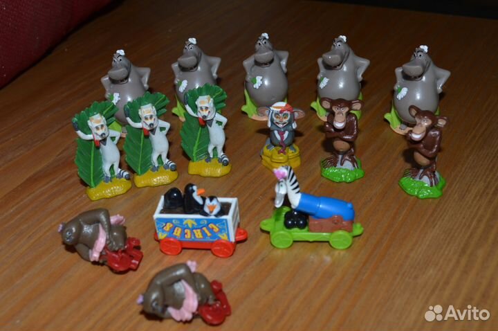 Фигурки из киндеров старые серии