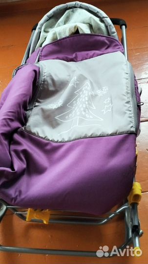 Коляска санки