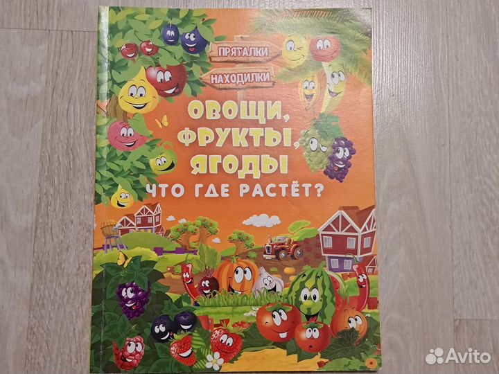 Доманская Л.В. Что где растет Овощи фрукты ягоды