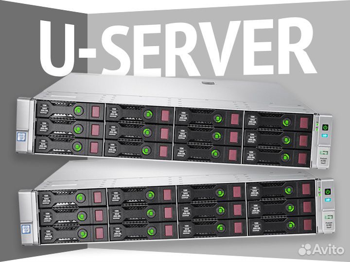 DL380 G9 12L 2S 2x99v3 64G P840 2x800W Сервер HP H