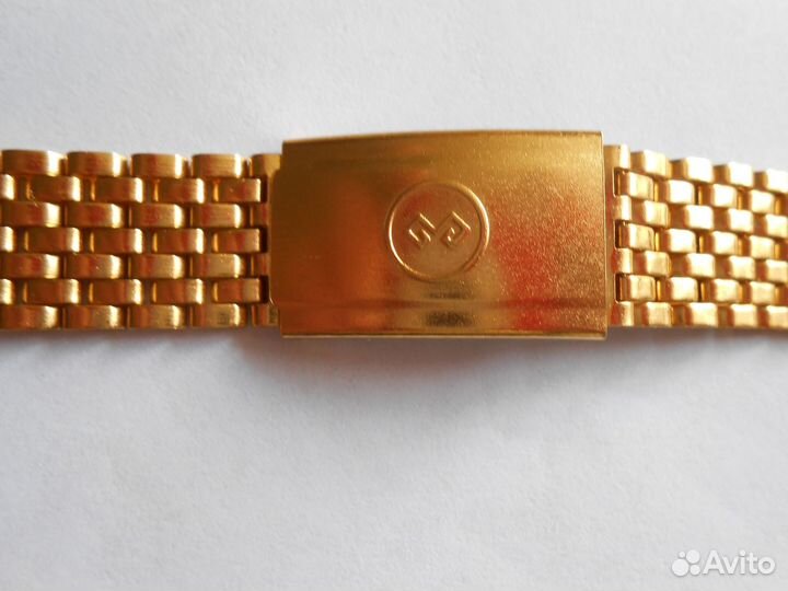 Браслет позолоченный Аu к часам совершенно новый 1