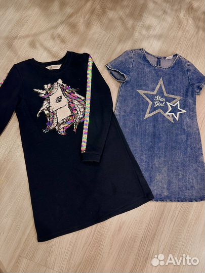 Платье для девочки 122-128