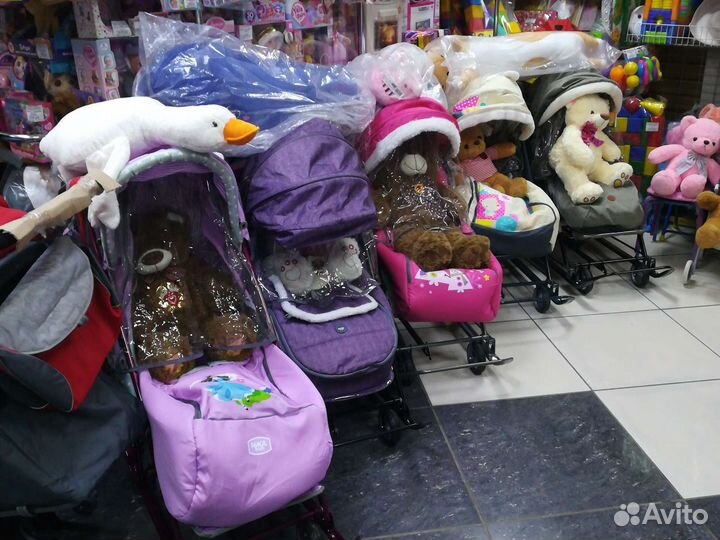 Санки коляски с выдвижными колесами новые