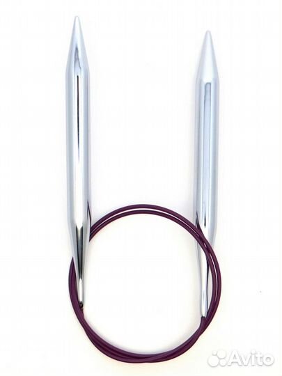 Спицы круговые Nova Metal KnitPro, 100 см,12.00 м