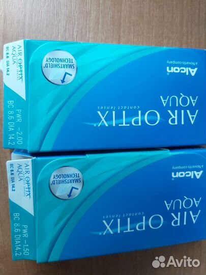 Гидрогелевые линзы: -1,5 и -2.0