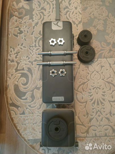 Штанга, гантели,скамья