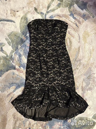 Черное платье Bebe