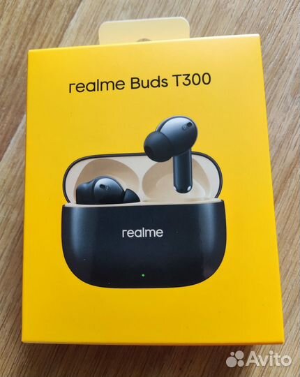 Realme Buds T300 чёрные (новые, запечатанные)