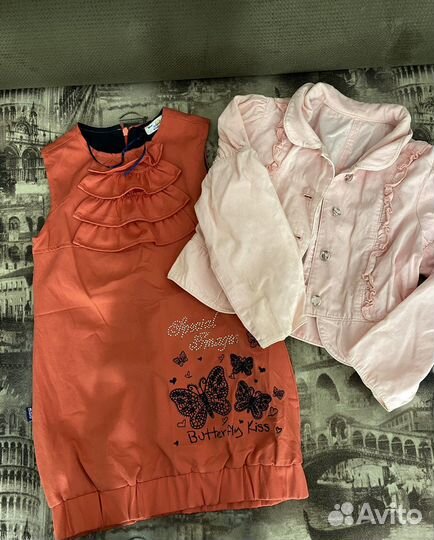 Пакет одежды для девочки 98
