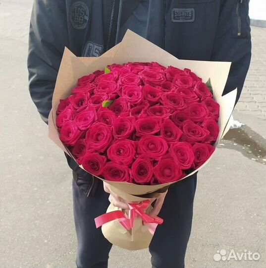 101 роза 31 51 роза Цветы