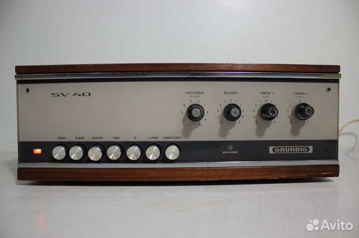 Grundig SV40 Стерео Усилитель Germany