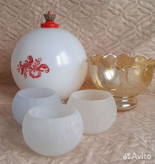 Ретро плафон/абажур для люстры СССР