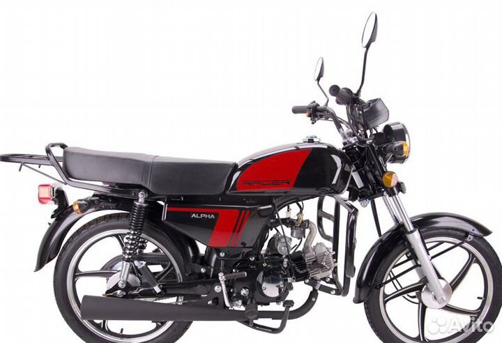 Мопед racer RC50-F alpha + цпг 110 см3