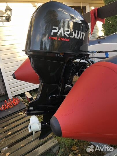 Мореходный риб fortis 450RV мотор FE60L