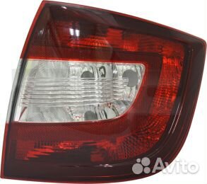 Фонарь правый задний в крыло Skoda Rapid