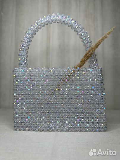 Сумка из бусин ручной работы